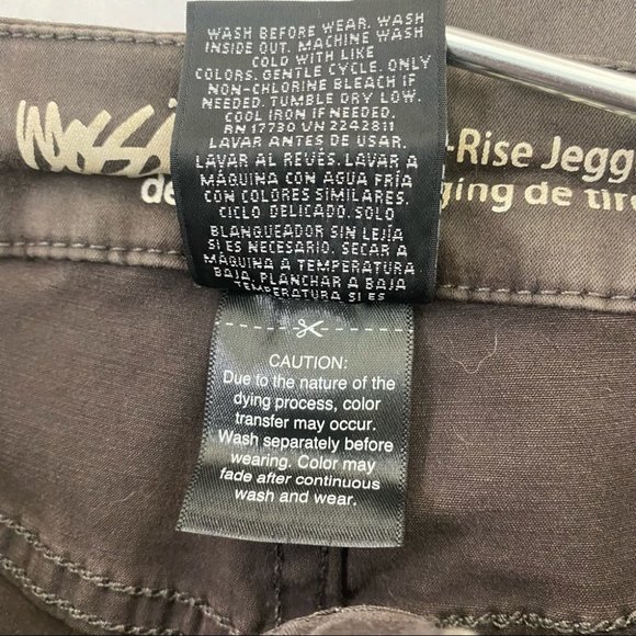 Massimo Mid-Rise Denim Jeggings w/Bottom Zippers - Picture 7 of 9